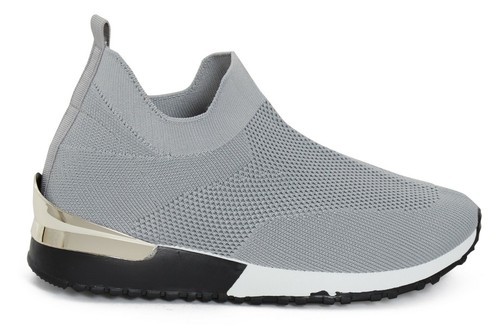 DAMEN SLIPPERSOCKE KEILSCHUHE KLASSISCHE JOGGINGPUMPS SCHUHE THROWER - Bild 29 von 35