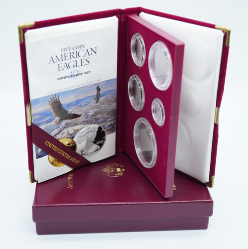 1995-W American Gold Eagle 10th Anniversary Set w/ASE PCGS PR69-70DCAM OGP - Z85 - Picture 2 of 24