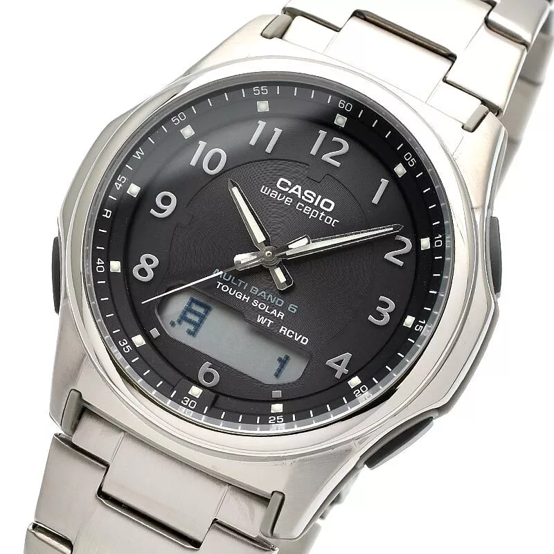 Casio titanium cheap solar watch