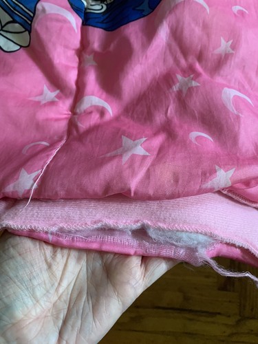 RARE Vintage 2000 Sailor Moon Anime Pink Zip-Up Sleeping Bag *Read* - Picture 3 of 5