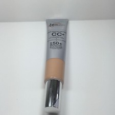 IT CC Your Skin Better Color Correcting Cream Foundation MEDIUM 2.53oz READ  
