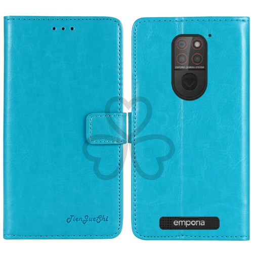Leder Handy Tasche Wallet SchutzHülle Für Emporia Cover TPU Silikon Case - Bild 3 von 42
