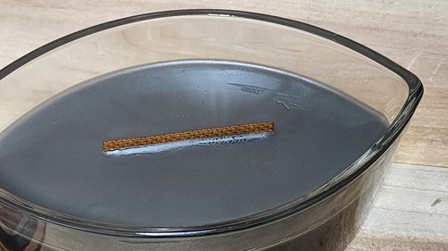 WoodWick SAND & DRIFTWOOD Large Glass Ellipse Candle 16oz 453.6g NEW - Picture 4 of 5