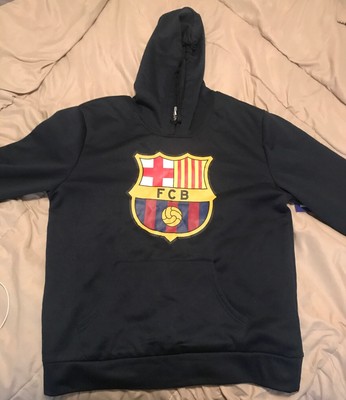 fc barcelona pullover hoodie