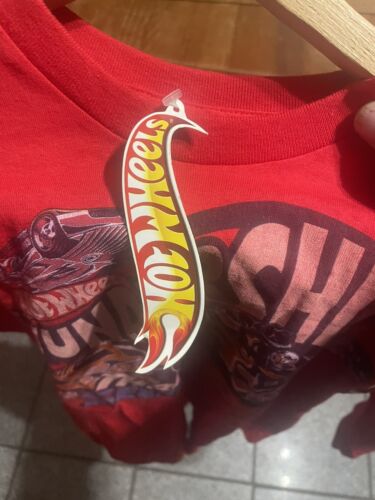 HOT WHEELS Youth XL Longsleeves T shirt Thundershift Thrill Seekers Hot Rod NWT - Picture 9 of 13