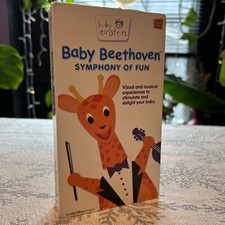 Walt Disney Baby Einstein - Baby Beethoven VHS Tape 2002 Symphony Of Fun Music