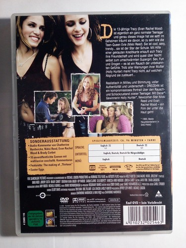 DVD Dreizehn - Es passiert so schnell Holly Hunter Evan Rachel Wood - Bild 2 von 4