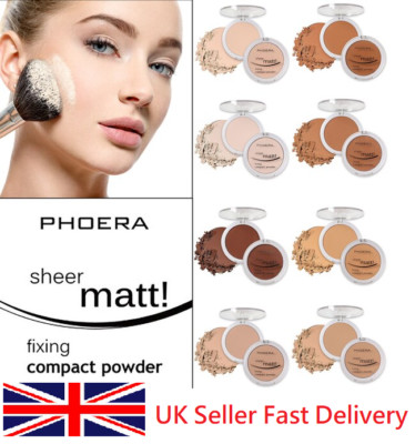 PHOERA COMPACT GEPRESSTER PUDER MATT FESTIGENDE GESICHTSGRUNDIERUNG MAKE-UP BASIS FIXER