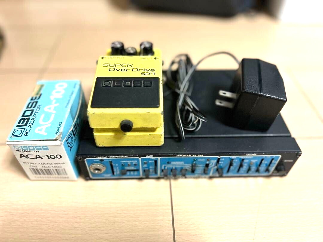 1980s ROCKMAN SUSTAINOR MODE 200 120V Version 1988 RARE 1980s ROCKMAN SUSTAINOR MODE 200 120V Version 1988 RARE