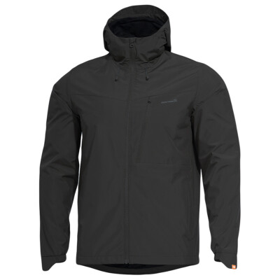 Pentagon Anemos Windbreaker Jacket Lightweight Windproof Hooded Breathable Black