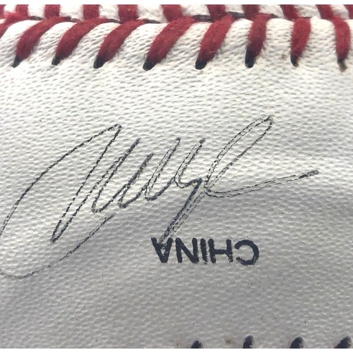 Nomar Garciaparra & Mo Vaughn Boston Red Sox Dual Auto Baseball - Picture 3 of 5