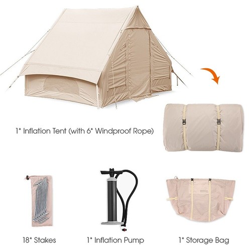 Camping Tent Waterproof Inflatable GIANT Tent House Tents 10 Person for Family - Picture 3 of 9