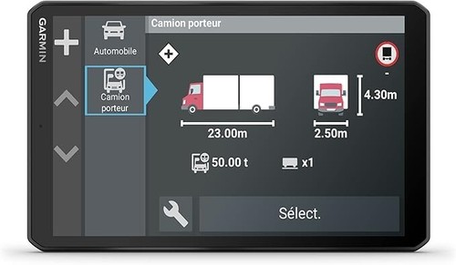 Garmin dēzl LGV810 – Navigatore GPS 8" per Camion con Mappe Europa - Imagen 3 de 5