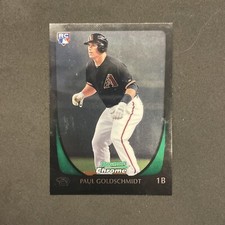 2011 BOWMAN CHROME DRAFT #108 PAUL GOLDSCHMIDT Rookie