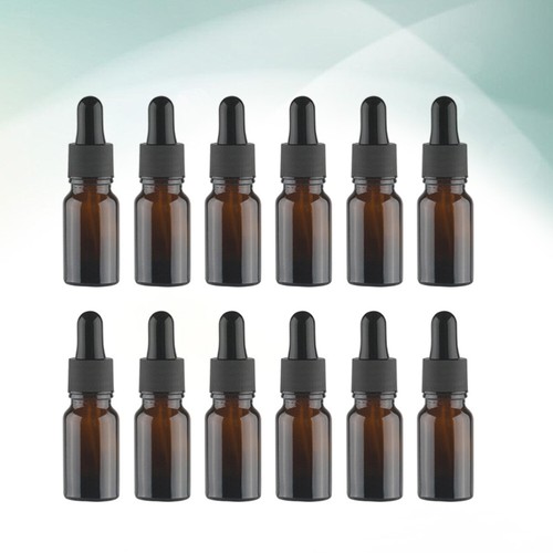 12 Pcs Essential Oil Bottle Travel Dropper Bottles Accessories Vial - Imagen 4 de 12