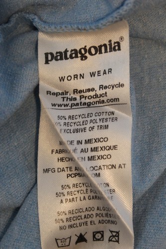 LOT OF 2 - PATAGONIA Mens Size Large & Size Small Cotton Short Sleeve T-Shirts - Picture 8 of 17