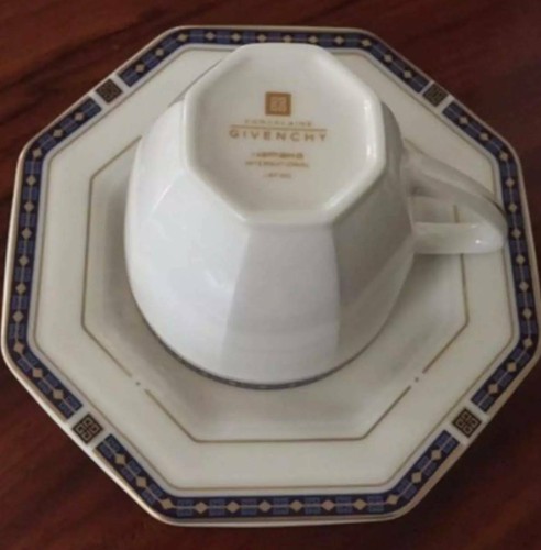 Givenchy coffee cup tea cup with saucer Rare item ship with tracking no - Picture 2 of 2