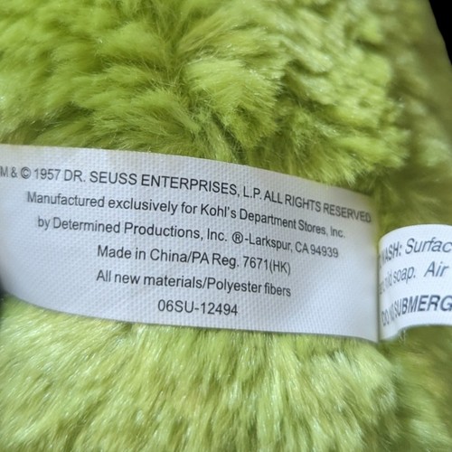 Kohls Cares For Kids Der Grinch Plüschtier Dr. Suess 23 Zoll Stofftier - Bild 5 von 6