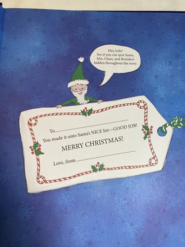 Childrens Christmas Book "I Saw Santa In Missouri" Hardback - Picture 3 of 10
