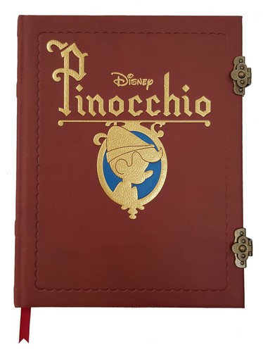 Disney Store Pinocchio A4 Journal Hard Back Large Lined Note Book Foiled Replica - Picture 2 of 11