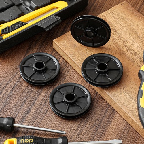 4 Pcs 144C56 Belt Drive Garage Door Idler Pulley Opener Parts Chain Cable Com... - Picture 5 of 6