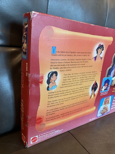 Vintage Disney Aladdin Once Upon A Time Spielset von Mattel - Sultan Set RAR - Bild 6 von 9