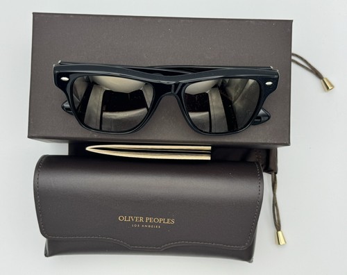 Oliver Peoples SIXTIES SUN OV5522SU 1492W4 Black Frame / Persimmon Mirrored - Picture 4 of 5