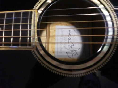 Nice Vintage Esteban "Black Mist" Model Acoustic Electric Guitar With Case - Picture 3 of 8