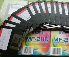 20 disquettes sample sons analogiques sampler AKAI S1000 S2000