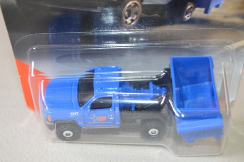 2020 Matchbox MBX City Garbage Scout 10/100 blau Diecast Truck - Bild 6 von 10