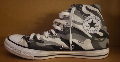 Converse All Star Chuck Taylor Grey Camo Mens Size 9 - Foto 4 di 7