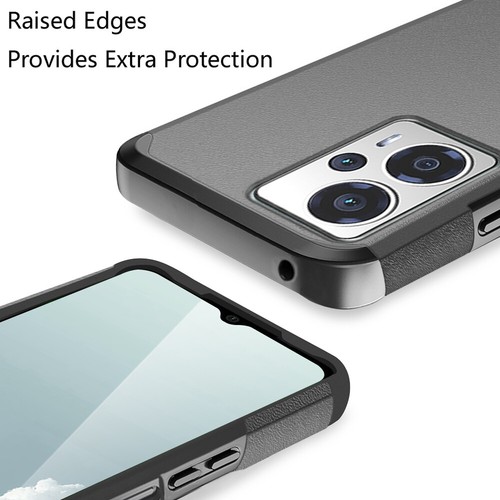 Funda rígida híbrida de doble capa para Cricket Outlast 5G 2024 + vidrio templado - Imagen 36 de 38