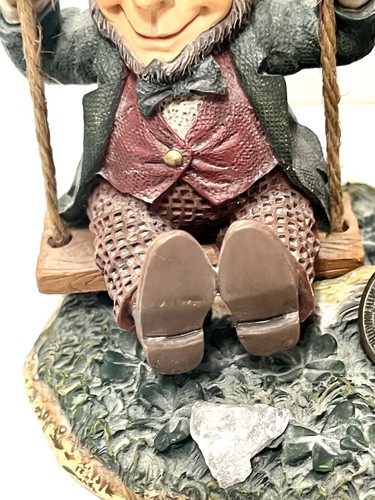 Figura de piedra de Blarney en swing Irish Blessing O’Connor Flying High 7”h 4,75L 4”w - Imagen 6 de 22