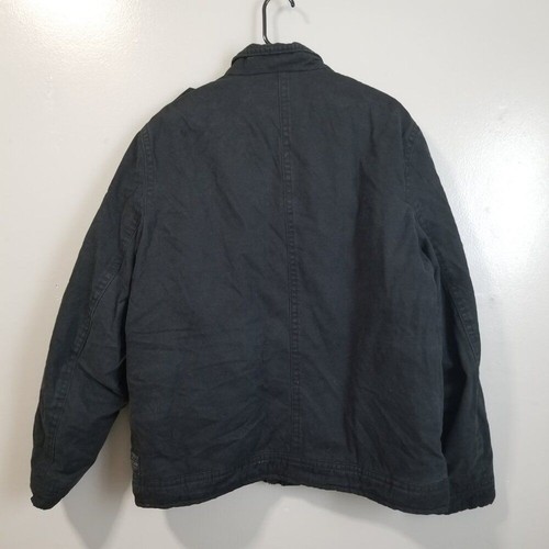 Chaqueta estilo militar pesada negra XL American Eagle Outfitter para hombre usada - Imagen 10 de 15