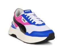 PUMA Size 5C Cruise Rider Silky Jr PUMA White-bluemazing
