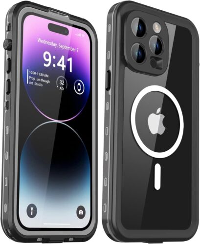 Custodia impermeabile per iPhone 15 14 13 Pro Max Plus antiurto resistente - Foto 16 di 20