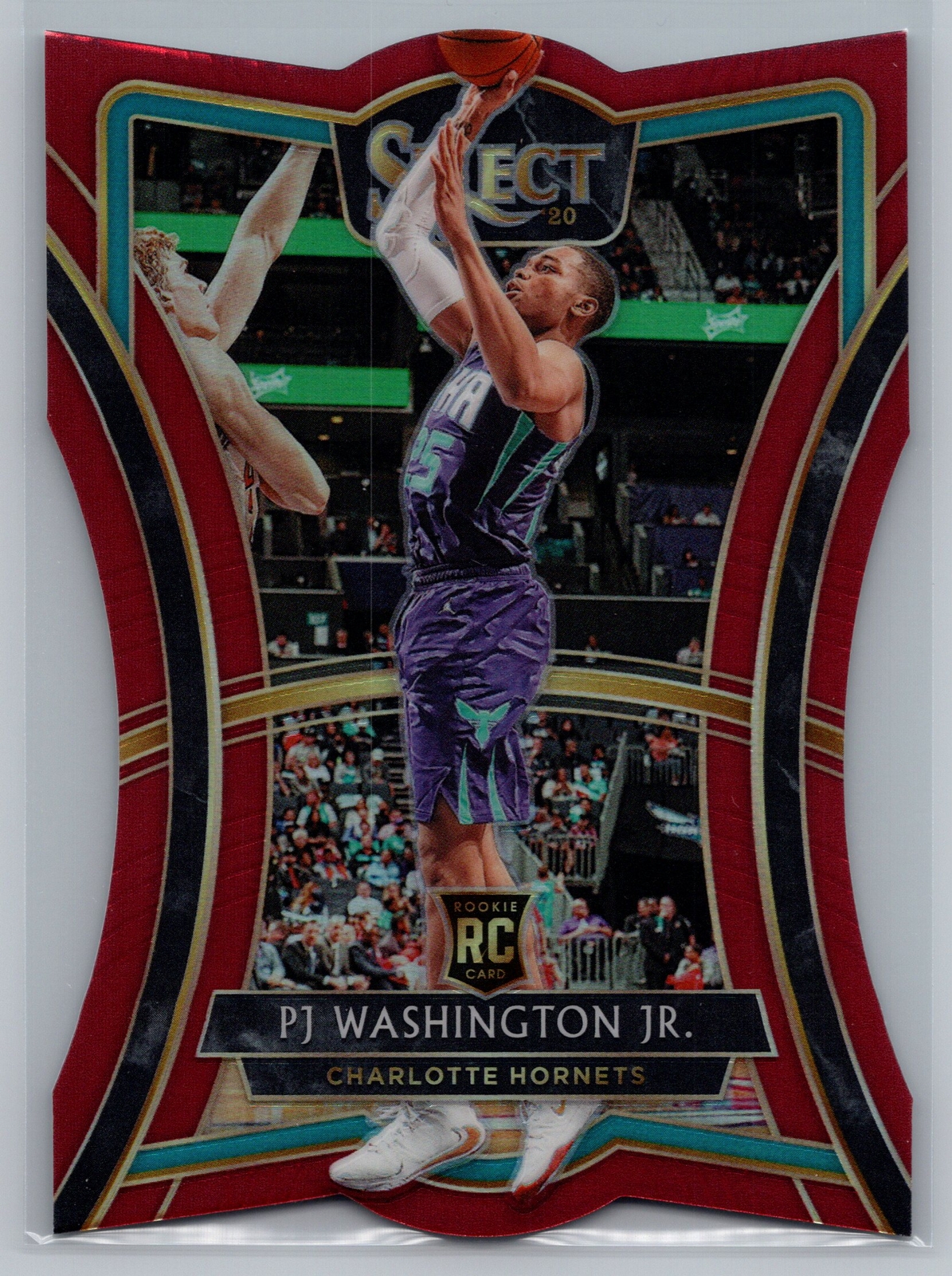 2019-20 Panini Select PJ Washington Jr. Maroon Prizm #/175 #127 RC