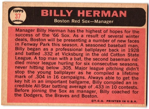 1966 Topps Baseball - Pick A Card - Cards #2-151 - Picture 123 of 497