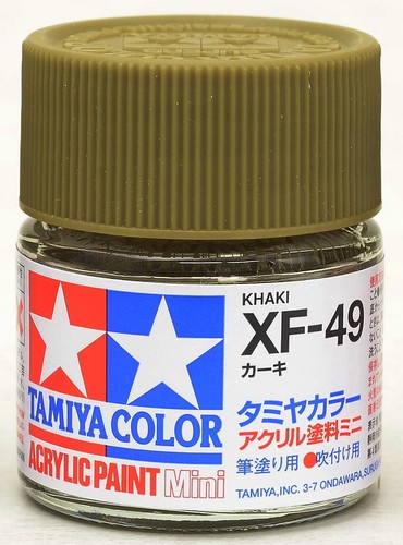 Peinture acrylique couleur plate Tamiya 81701-81793 XF-1-XF-93 (10 ml) plusieurs options - Photo 31 sur 75