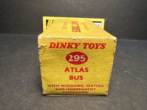 1964-69 Dinky Toys - 295 ATLAS KENEBRAKE BUS - blau/grau - OVP - Bild 16 von 19