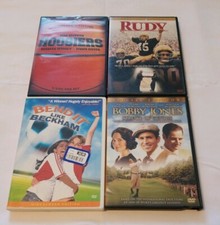 Hoosiers Collectors Edition, Rudy, Bend It Like Beckham & Bobby Jones DVD Sports