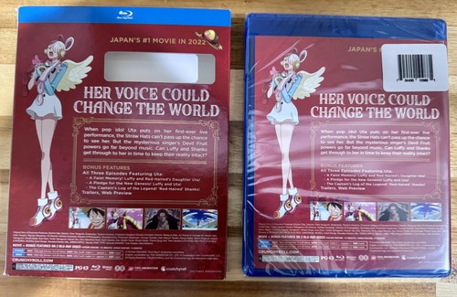 One Piece Film Red (Blu-ray) New Sealed w/Slipcover - Picture 3 of 5