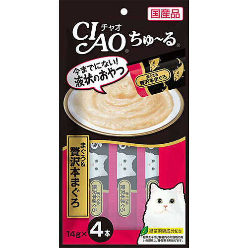 INABA CIAO Churu Cat Treats 14g × 4 Sticks Made in Japan import NEW - Picture 10 of 20
