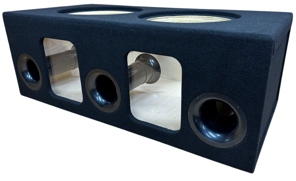 Custom Ported Sub Enclosure Box for 2 15
