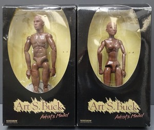 Lot-2-Art-S-Buck-Artists-Model-African-American-Male-Female-12-034-Sideshow
