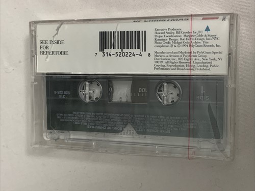 SEALED Spike Jones Let's Sing A Song Of Christmas tape ri polygram holiday - Picture 2 of 2