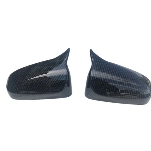 For Toyota Corolla 2014-2018 Carbon Fiber OX Horn Side Rearview Mirror Cover Cap - Foto 4 di 7