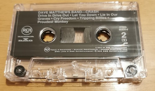DAVE MATTHEWS BAND - Crash Cassette RCA 07863 66904 4 Play Tested - Picture 9 of 10
