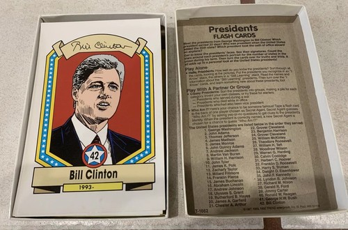 Trend Presidents of the United States Fun To Know Flash Cards | Vintage Kids - Picture 3 of 4