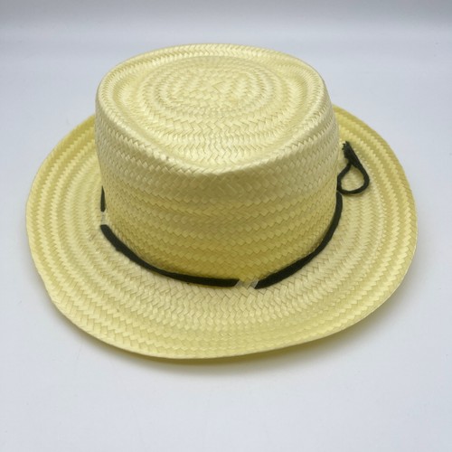 Lot of 2 Vintage Kids Straw Hats 1980's - Picture 2 of 9